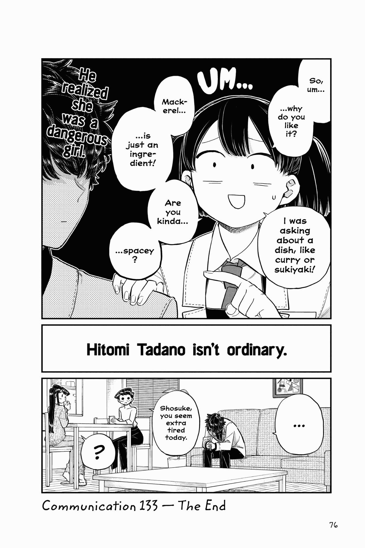 Komi Can’t Communicate, Chapter 133 image 18